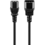 Verlängerungskabel C13-Buchse C14-Stecker 5m Goobay 39203 Schwarz