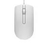 DELL Kabelgebundene Maus - MS116 - Weiß, Beidhändig, Optisch, USB Typ-A, 1000 DPI, Weiß
