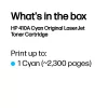 Toner-Kartusche HP CF411A M452DN 2300 Seiten Cyan