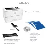 HP LaserJet Pro M501dn, Laser, 600 x 600 DPI, A4, 43 ppm, Duplexdruck, Netzwerkbereit