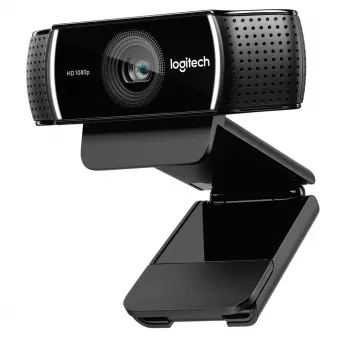 Logitech C922 1920 x 1080pixels USB Schwarz Webcam