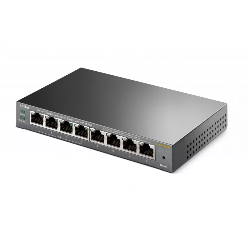Managed Switch TP-Link TL-SG108PE 8-Port Gigabit mit 4-Port PoE