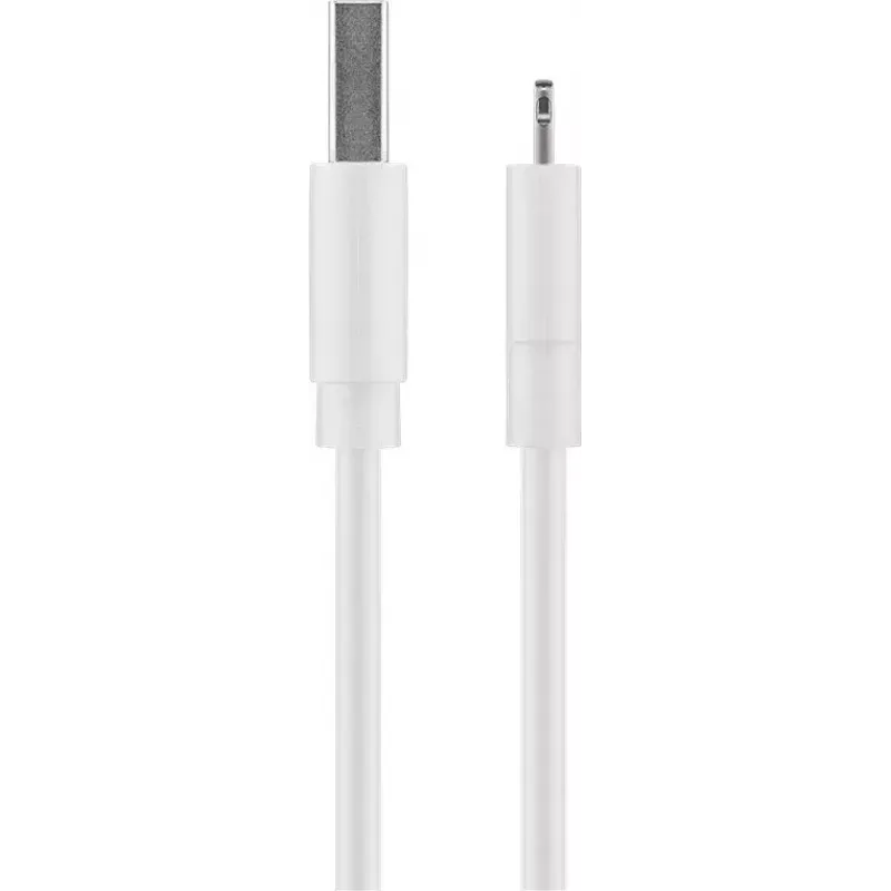 Lade- und Synchronisationskabel GOOBAY Lightning auf USB A 1 m, 5W / 1A, weiß