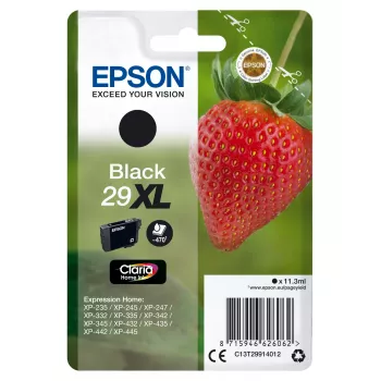 Epson Einzelpackung Schwarz 29XL Claria Home Tintenpatrone, Schwarz