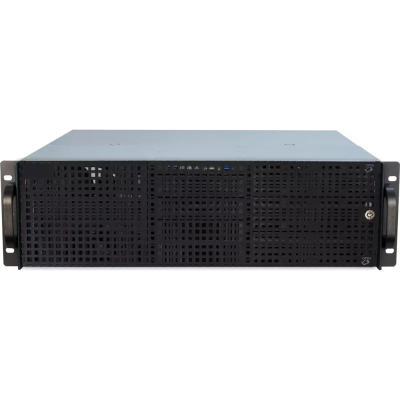 Server-Gehäuse Inter-Tech 3U-30240 Rack Schwarz