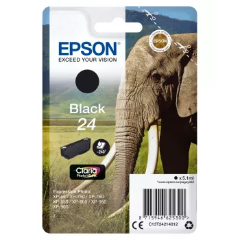Cartridge Epson 24 240 Seiten Tinte C13T24214012 Schwarz