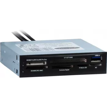 Kartenleser Inter-Tech CI-01 USB 3.2 Gen 1 intern Schwarz