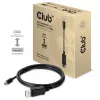 Club 3D CAC-1115 Mini-DisplayPort-1.4-auf-DisplayPort-1.4-Kabel, HBR3, 8K60Hz, 2 m, Schwarz