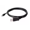 Club 3D CAC-1115 Mini-DisplayPort-1.4-auf-DisplayPort-1.4-Kabel, HBR3, 8K60Hz, 2 m, Schwarz