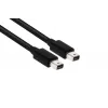 Club 3D CAC-1164 Mini-DisplayPort-1.4-Kabel, HBR3, 8K60Hz, Stecker/Stecker, 2 m, Schwarz