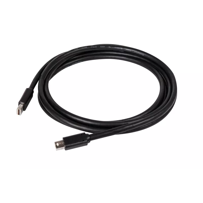 Club 3D CAC-1164 Mini-DisplayPort-1.4-Kabel, HBR3, 8K60Hz, Stecker/Stecker, 2 m, Schwarz