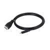Club 3D CAC-1351 Micro-HDMI-auf-HDMI-2.0-Kabel, 4K60Hz, Stecker/Stecker, 1 m, Schwarz