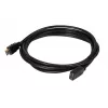 Club 3D CAC-1321 High-Speed-HDMI-2.0-Verlängerungskabel, 4K60Hz, Stecker/Buchse, 3 m, Schwarz
