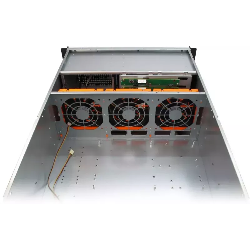 Servergehäuse Inter-Tech IPC 4U-4410 Rack Schwarz