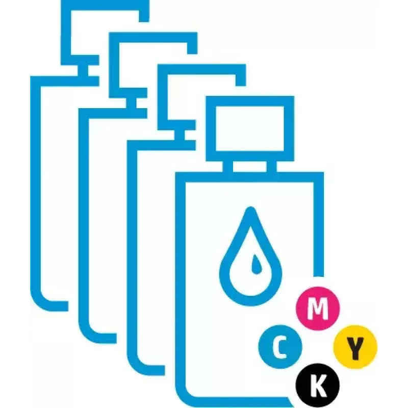 Patrone HP 31 Cyan 8000 Seiten Tinten-Nachfüllung 1VU26AE
