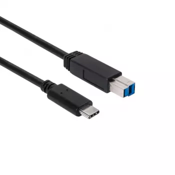 CLUB3D USB 3.1 Gen2 Type-C auf Type-B Kabel männlich/männlich, 1 M./ 3.3 Ft.