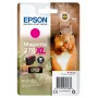 Epson 378XL Tintenpatrone Magenta, Claria Photo HD, 9,3 ml (C13T37934010)