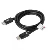 Club 3D CAC-2068 DisplayPort-1.4-Kabel, HBR3, 32,4 Gbit/s, 8K60Hz, St/St, 2 m, Schwarz