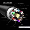 Club 3D CAC-2068 DisplayPort-1.4-Kabel, HBR3, 32,4 Gbit/s, 8K60Hz, St/St, 2 m, Schwarz