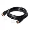 Club 3D CAC-2068 DisplayPort-1.4-Kabel, HBR3, 32,4 Gbit/s, 8K60Hz, St/St, 2 m, Schwarz
