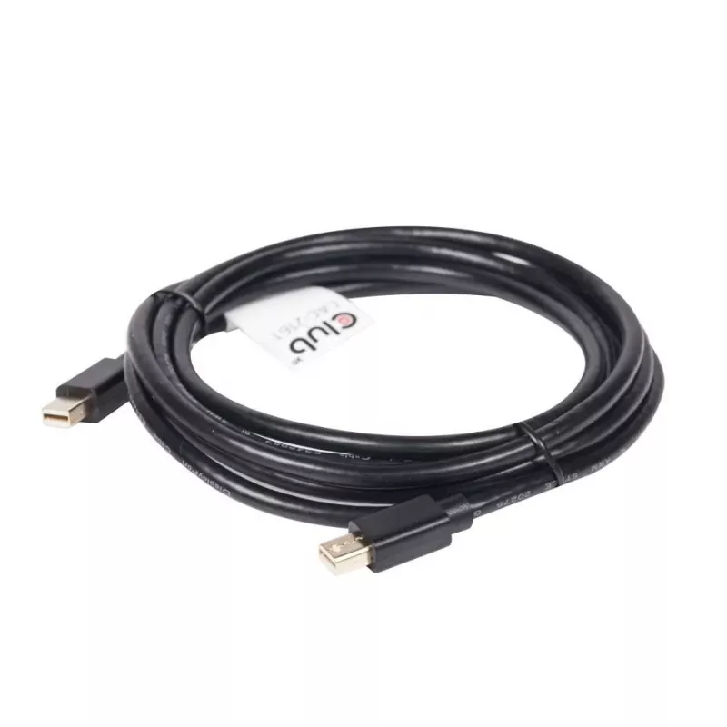 Club 3D CAC-2161 Mini-DisplayPort-1.2-HBR2-Kabel, 4K, St/St, 2 m, Schwarz