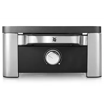 WMF Lono 0415040011 Raclettegrill 8 Person(en) 1500 W Schwarz, Chrom