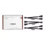 Noctua NA-SYC1 chromax.black 4-Pin PWM Y-Splitterkabel-Set, 3 Stück