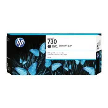 HP 730 300-ml DesignJet Tintenpatrone Schwarz matt