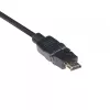 Club 3D CAC-1360 HDMI-2.0-Kabel mit Ethernet, 360° drehbar, 4K60Hz UHD, St/St, 2 m, Schwarz