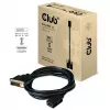 Club 3D CAC-1211 DVI-D-auf-HDMI-1.4-Kabel, Dual Link, St/Bu, 2 m, Schwarz
