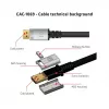 Club 3D CAC-1069 DisplayPort-1.4-HBR3-Kabel, 8K 60 Hz, 32,4 Gbit/s, DSC, HDR, VESA-zertifiziert, St./St., 4 m, Schwarz