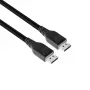 Club 3D CAC-1061 DisplayPort-1.4-HBR3-Kabel, 8K 60 Hz, 32,4 Gbit/s, DSC 1.2, VESA-zertifiziert, mit Verriegelung, St./St., 5 m, Schwarz