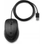 HP USB-Fingerabdruckmaus, beidhändig, USB Type-A, schwarz