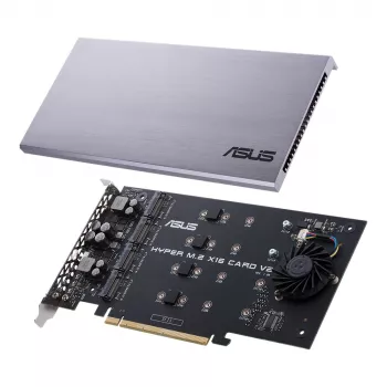 ASUS HYPER M.2 X16 CARD V2 interne Schnittstellenkarte/Adapter