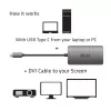 CLUB3D USB3.2 Gen1 Typ-C auf Dual Link DVI-D HDCP ON Version Aktiver Adapter M/F