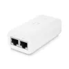 Ubiquiti U-POE-AF PoE-Injektor, 802.3af, 48 V, 15 W, Gigabit Ethernet, Weiß