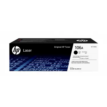 HP 106A Original Laser-Tonerkartusche Schwarz, 1000 Seiten, Schwarz, 1 Stück