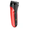 Braun Series 3 300s Folienrasierer Trimmer Schwarz, Rot