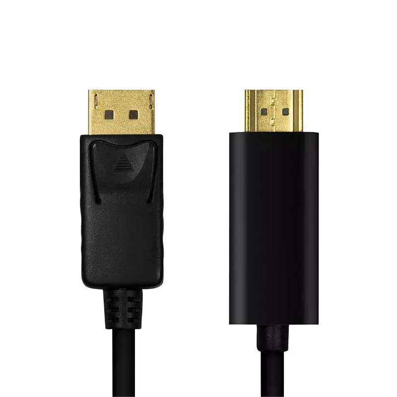 Videokabeladapter LogiLink CV0128 3 m DisplayPort HDMI Typ A Schwarz