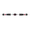Goobay 79566 Outdoor-RJ45-Kupplung, CAT 6 STP, IP68, 2x RJ45-Buchse, 12 cm, Schwarz
