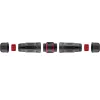 Goobay 79566 Outdoor-RJ45-Kupplung, CAT 6 STP, IP68, 2x RJ45-Buchse, 12 cm, Schwarz