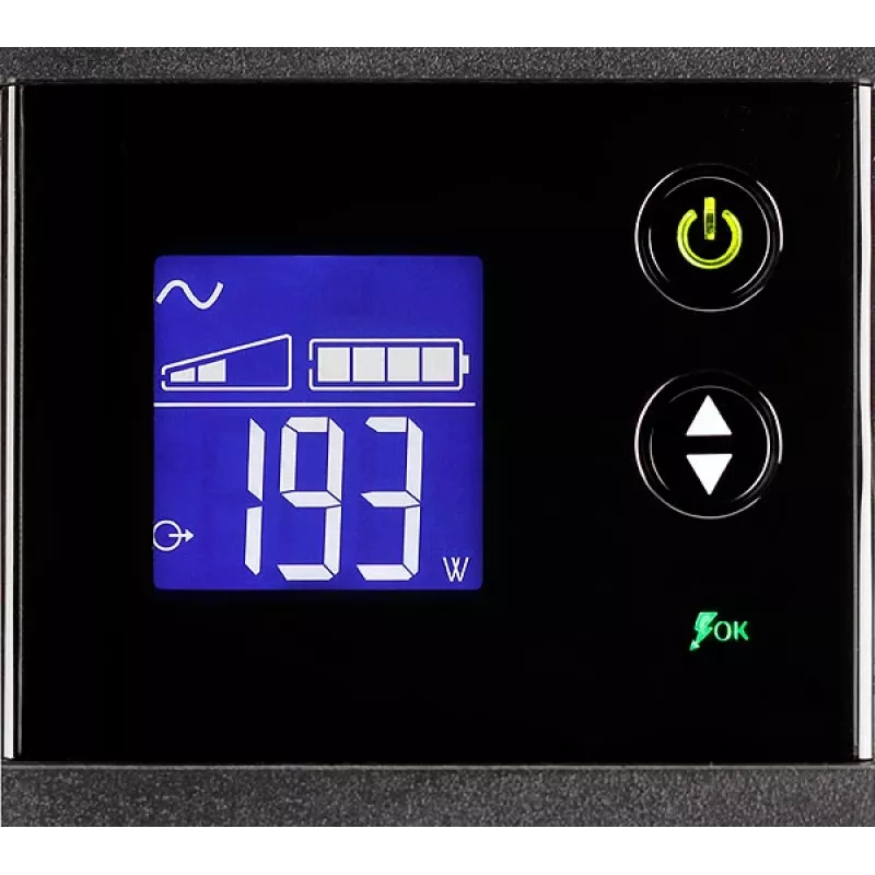 Uninterruptible Power Supply Eaton Ellipse PRO 1200 FR 1.2 kVA / 750 W Line-Interactive, 8x Type E outlets, LCD, Rack 2U/Tower