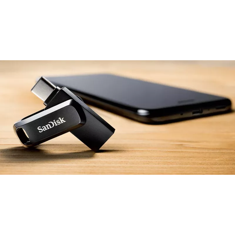 WESTERN DIGITAL SanDisk Ultra Dual Drive Go - 64GB USB-Stick - USB-C / USB-A