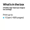 HP 912XL Original-Tintenpatrone Cyan mit hoher Reichweite