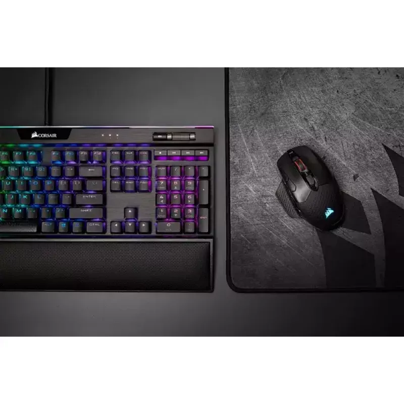 Mouse Corsair DARK CORE RGB PRO RF Wireless + Bluetooth + USB Type-A