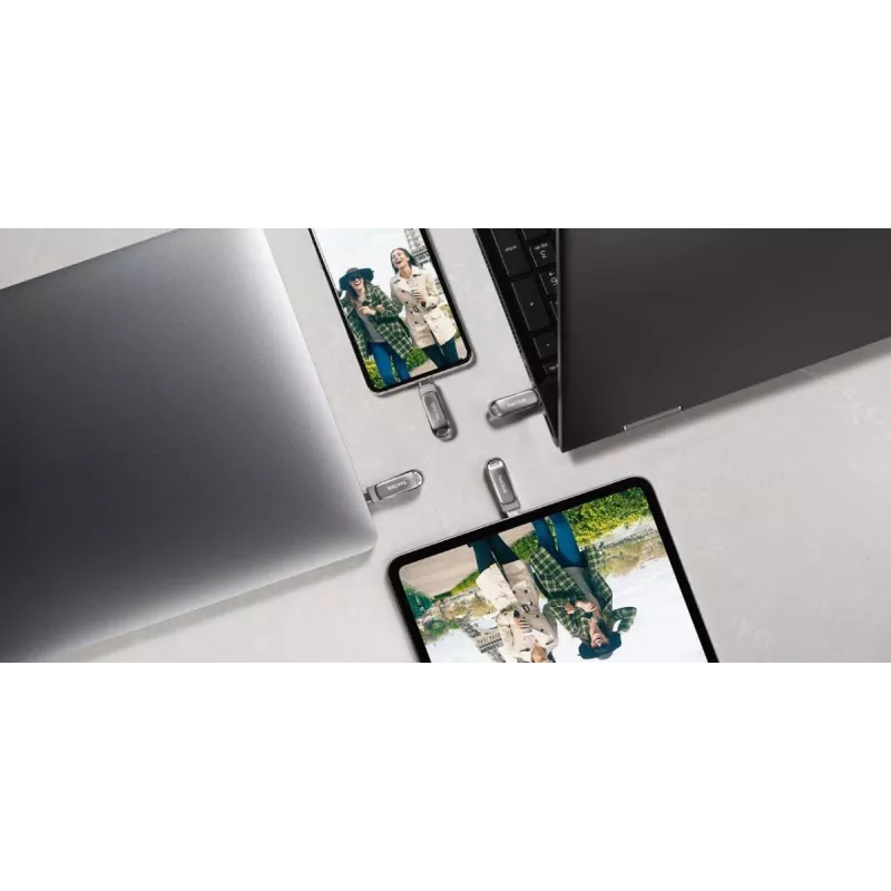 WESTERN DIGITAL SanDisk Ultra Dual Drive Luxe - 128GB USB-Stick - USB TYPE-C / USB 3.1