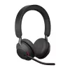 Headset Jabra Evolve2 65 USB-A Schwarz MS Ladegerät Stand Stereo