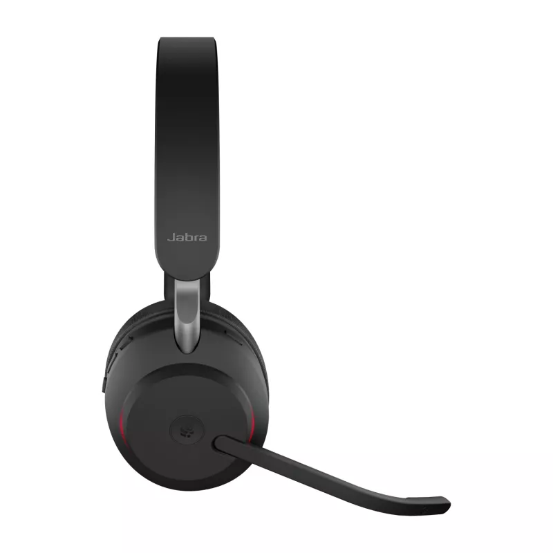 Headset Jabra Evolve2 65 USB-A Schwarz MS Ladegerät Stand Stereo