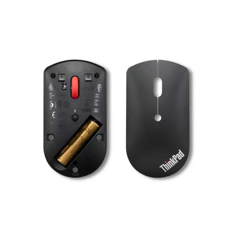 Lenovo ThinkPad Bluetooth Silent Maus, eisengrau