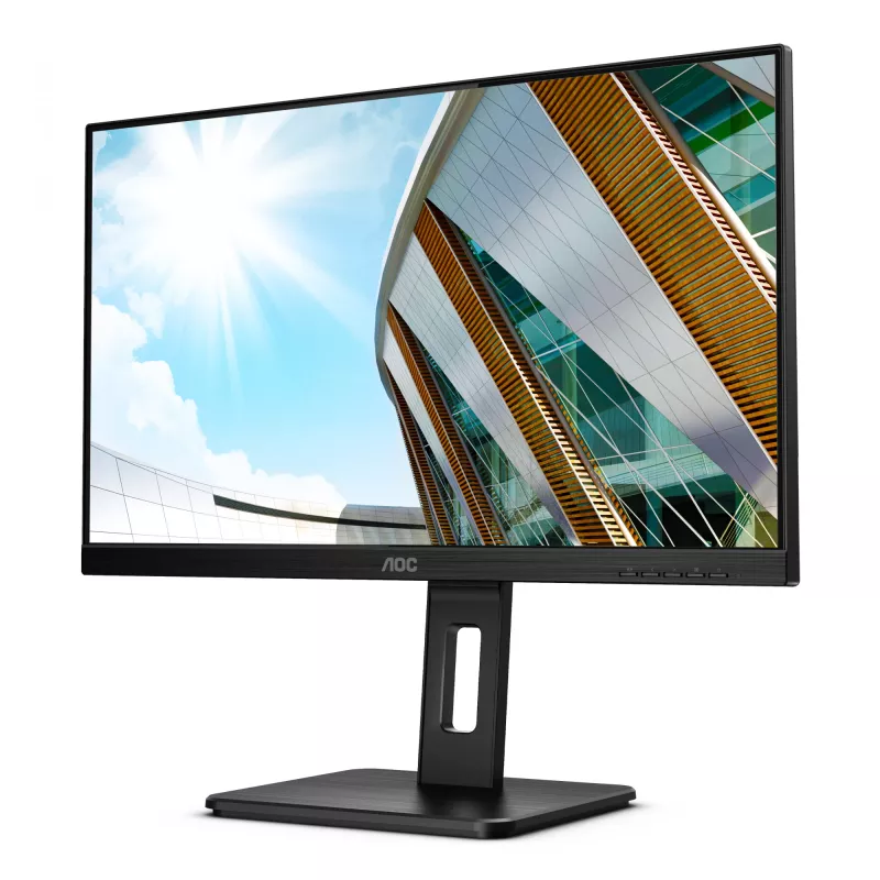 AOC P2 24P2Q Computer Monitor 60,5 cm (23,8 Zoll) 1920 x 1080 Pixel Full HD LED Schwarz